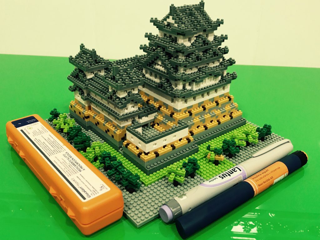 Castillo Himeji de Nanoblock. Recuerdo de Japón. Castillo Himeji de Nanoblock. Recuerdo de Japón.