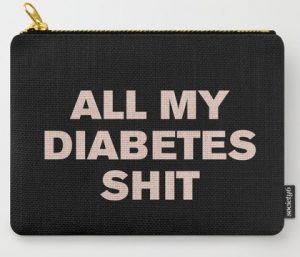 neceser all my diabetes shit